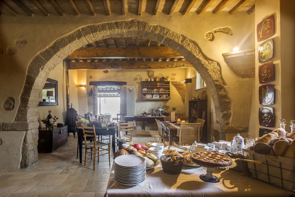 Agriturismo Le Canterie Radicondoli ภายนอก รูปภาพ