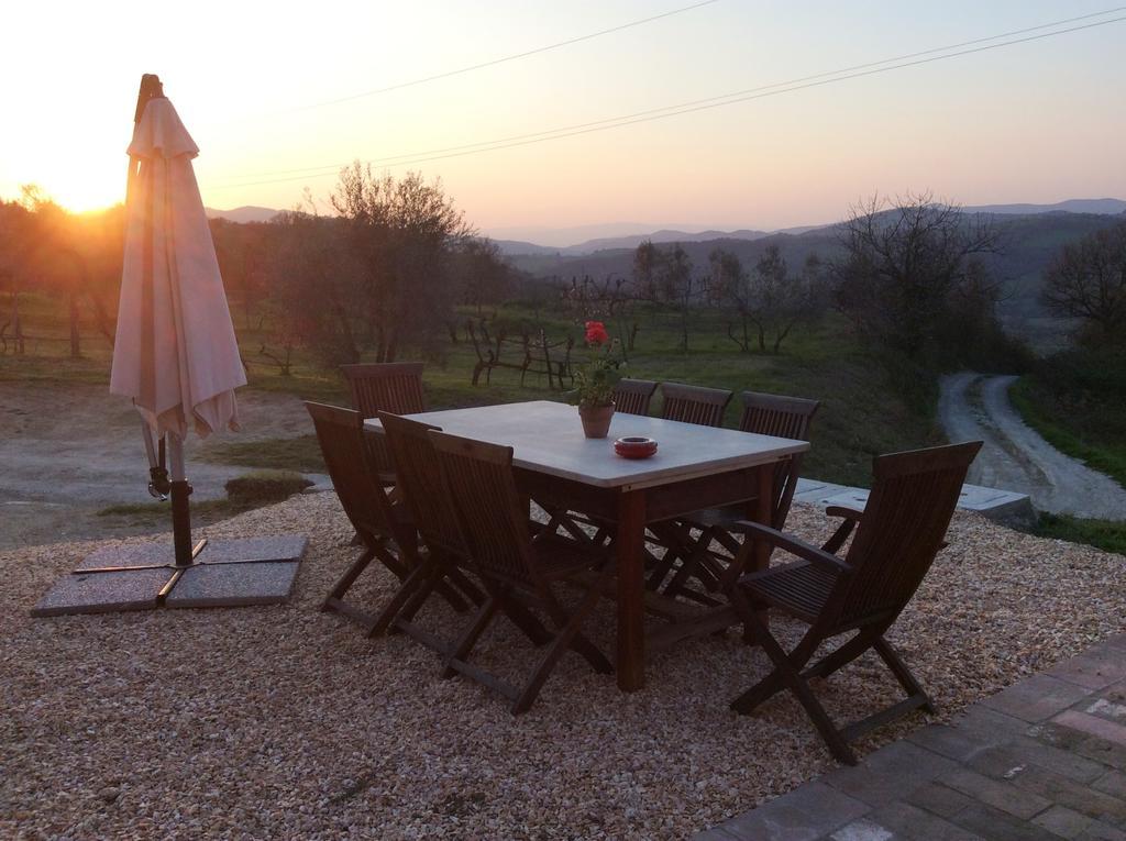 Agriturismo Le Canterie Radicondoli ภายนอก รูปภาพ