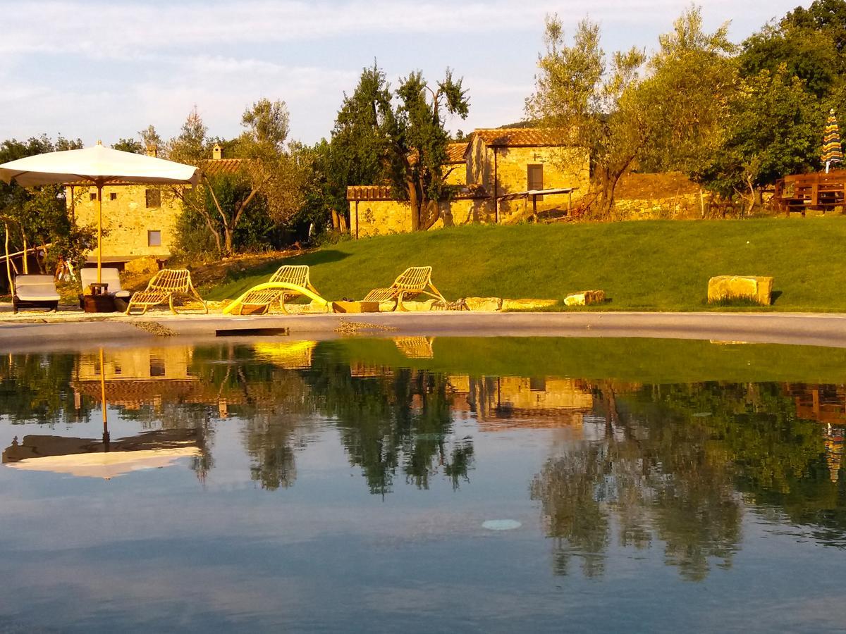 Agriturismo Le Canterie Radicondoli ภายนอก รูปภาพ