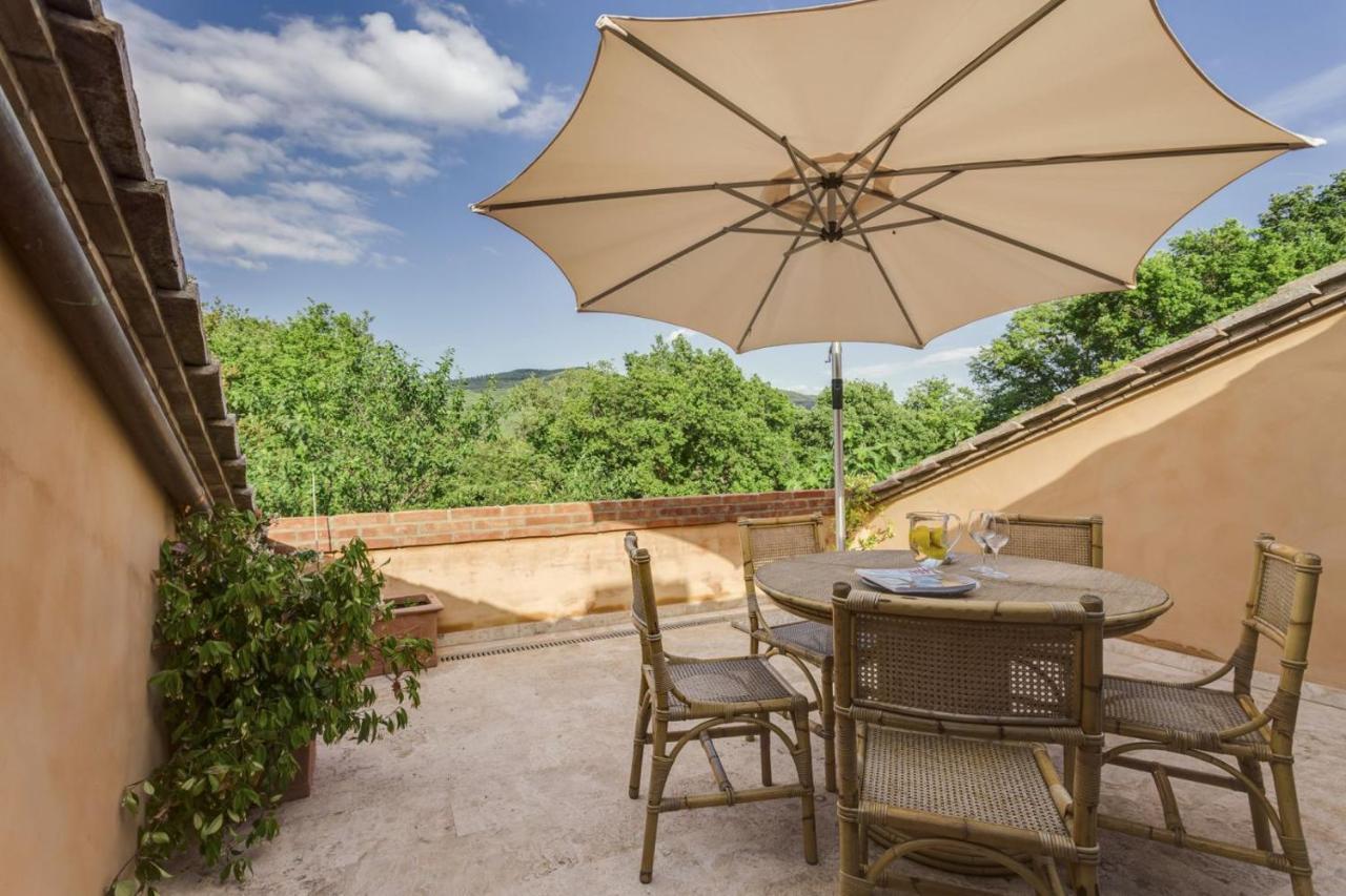 Agriturismo Le Canterie Radicondoli ภายนอก รูปภาพ